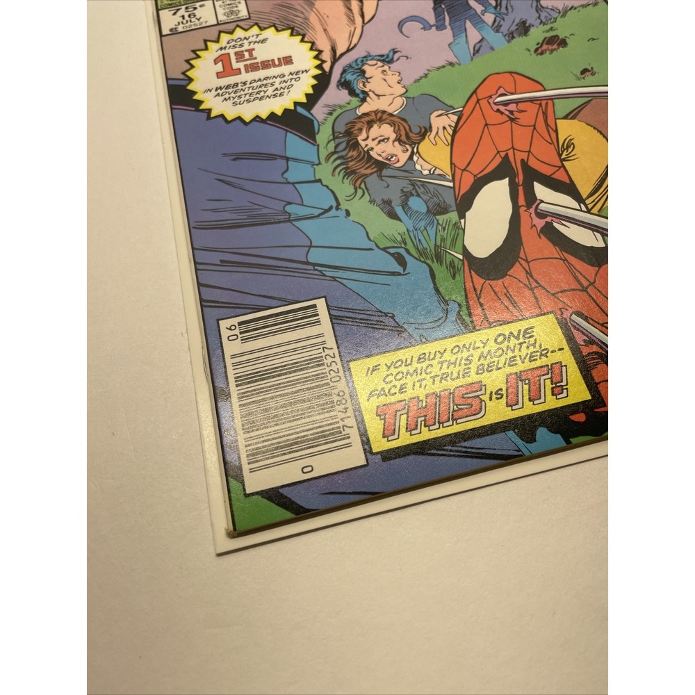 Web of Spider-Man, The #16 (July 1986, Marvel) Newsstand NM- - Picture 3 of 11
